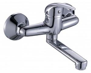 Смесител за кухня " ЕКО " ICF 5342039C, месингов, хром, 23.5х11см