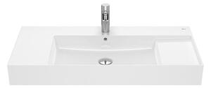 Мивка за баня A32752A000, Roca, стенен монтаж, FINECERAMIC, бял, 100x49x12см