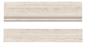Стъпало от гранитогрес Nuvo Travertinne Natural - стъпало 30 x 120 cm / чело 17 x 120 cm