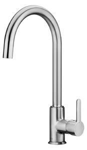 Смесител за кухненска мивка, A5A7409CM0, Roca, Cold Start, матиран хром, 39.4х23.7см