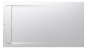 Свръхплоско душ корито, AP6016403E801100, Roca, от STONEX, бял, 160х100х3.1см
