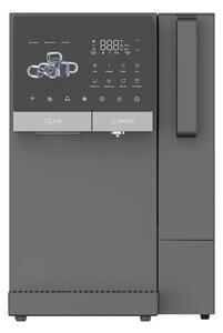 Диспенсър за вода с ледогенератор ELIXIR Ice, 2100W, Затопляне 18 л/ч, Охлаждане 2.5 л/ч, 4-90°C, 3 степенна филтрация, Тъчскрийн, UVC, Компресорен, Тъмносив