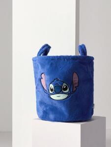 Sinsay - Плюшен кош за съхранение с дръжки Stitch - cин