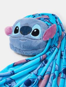 Sinsay - Огрявач за крака с одеяло Stitch - светлосиньо