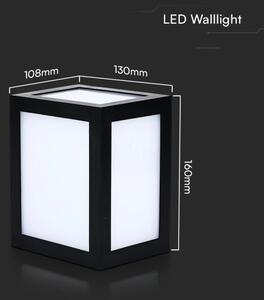 LED външно стенно осветително тяло LED/12W/230V 3000K IP65 черно