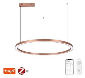 Immax NEO 07327L - димируем LED полилей на кабел FINO 55W/230V 80 cm розово злато Tuya + дистанционно управление