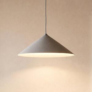 TK Lighting Висяща лампа Lume L, цвят „греж“, метал, Ø 40 см, GX53, Затъмняване, Сив, Дневна/трапезария, Метал, Модерен