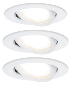 Paulmann 93449 - К-кт 3бр.LED/6,5W IP23 лунички за баня NOVA 230V