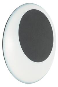 Външен Аплик ONDALUCE SHELL NERO, LED, 13W, 4000K, черен