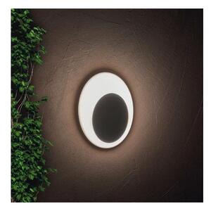 Външен Аплик ONDALUCE SHELL NERO, LED, 13W, 4000K, черен