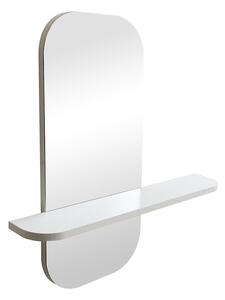 Огледало lunaria бяло mdf 60x11.5x60см
