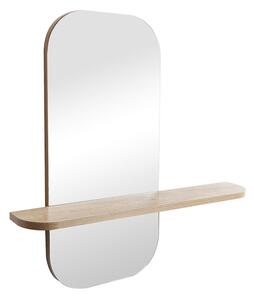 Огледало lunaria mdf в естествено покритие 60x11.5x60см
