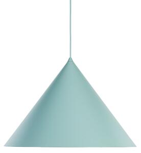 TK Lighting Висяща лампа Cono, 1-пламъчна, Ø 50 cm, мента, E27, Затъмняване, Зелен, Дневна/трапезария, Метал, Модерен