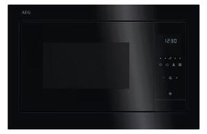 Микровълнова фурна AEG OS5GM251EB, за вграждане, с грил, сензорно управление, 900W, 8 степени на мощност, черна