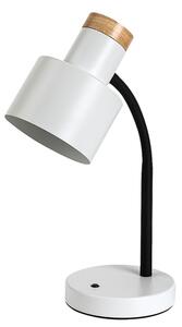 Rabalux 74098 - Настолна лампа PASTRO 1xE27/20W/230V бяла