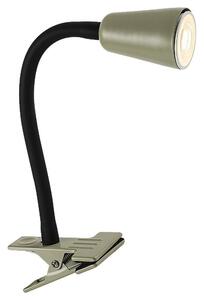 Rabalux 74092 - Настолна лампа с щипка ALDO 1xGU10/7W/230V хаки