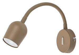 Rabalux 73112 - Стенно насочваемо спот осветително тяло LIANET 1xGU10/15W/230V бежово