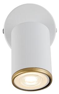 Rabalux 73104 - Стенно точково осветително тяло NOLIE 1xGU10/15W/230V бяло