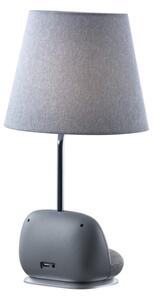 Immax 09109L - димируема настолна LED лампа с безжично зареждане Qi SOFA LED/6W/230V сива