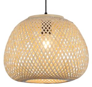 Полилей на кабел PETRA 1xE27/15W/230V бамбук