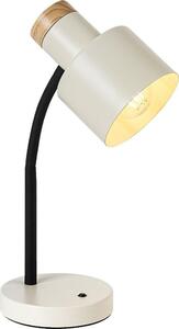 Rabalux 74097 - Настолна лампа PASTRO 1xE27/20W/230V кремава