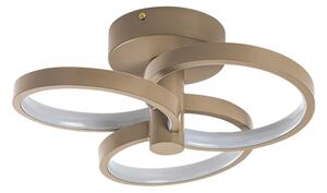 Rabalux 71400-LED Димируема таванна лампа ISIDORA 32W/230V 3000-6500K Ø31 см бежова + дистанционно управление