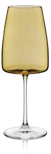 RONA Чаши за вино Deco fade citrine 510мл 4бр