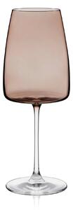 RONA Чаши за вино Deco fade amber 510мл 4бр