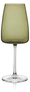 RONA Чаши за вино Deco fade emerald 510мл 4бр