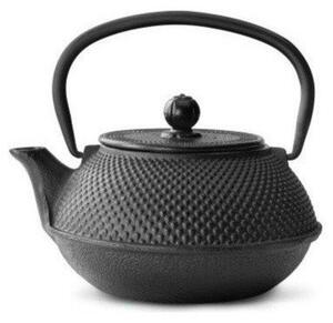 Черен чугунен чайник с цедка за насипен чай , 800 ml Jang - Bredemeijer