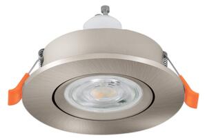 Eglo 902252 -LED опушено вградено таванно точково осветително тяло BARRANCO 1xGU10/4,5W/230V IP44 хром