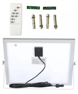 LED соларен прожектор 16W, 4000K, IP65, димер, с DO