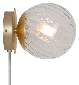 Nordlux - Стенно осветително тяло CHISELL 1xE14/25W/230V месинг