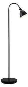 Nordlux - Подова лампа RAY 1xE14/25W/230V черна 153,5 см