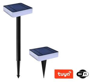 Immax NEO 07911L - LED RGB соларна лампа 1W/5V, димируема, IP54, Tuya