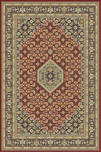 Персийски килим Атлас в червено - 90/250