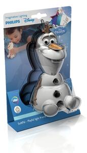 Philips 71768/08/16 -LED Детска лампа DISNEY FROZEN OLAF LED/0,3W/2xAAA снежен човек