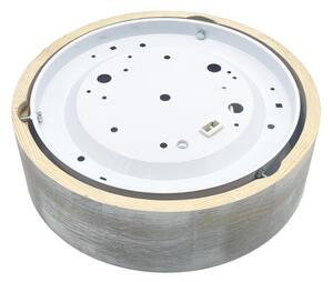 Brilagi - Таванно осветително тяло PINO 1xE27/15W/230V борово/сребристо Ø 27,5 см