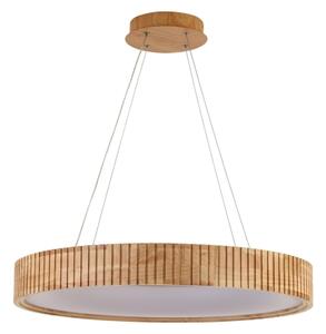 Brilagi - LED полилей на кабел FALCON WOOD MODERN, LED 40W/230V, Ø 60 см, дървен