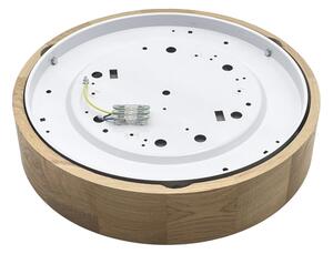 Brilagi - LED таванно осветително тяло CARVALHO LED/36W/230V, цвят дъб, диаметър 37,5 cm