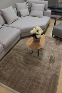 Супер мек бежов килим Home office овали - 200/250
