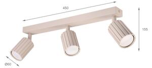 Brilagi - Точково осветително тяло CRISPINA 3xGU10/10W/230V бежово