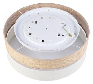 LED таванно осветително тяло SIRJA BOHO LED/36W/230V пр. 45 см бежово/кремаво