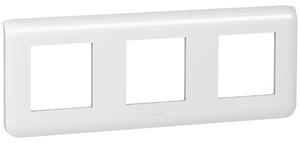 Legrand 277806L Бяла плочка хоризонтална 3х2М Mosaic , - 78806