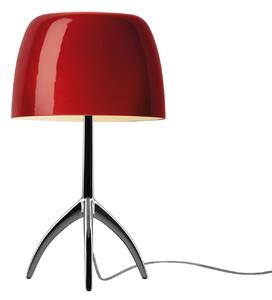 Foscarini Lumiere piccola черно/червено с възможност за димиране