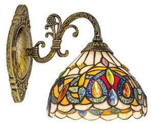 Brilagi - витражна стенна лампа в стил Тифани LUISA, 1xE27/40W/230V
