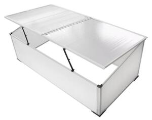 VidaXL Парник за разсад с 2 капака, 110 x 41 x 55 см