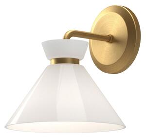 Alora Mood ALM-HALSTON-1WB-GD - Златист аплик HALSTON 1xE14/40W/230V
