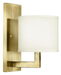 Hinkley HK-HAMPTON1-BB - Стенно осветително тяло HAMPTON 1xE27/60W/230V, златисто