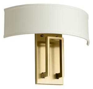 Hinkley HK-HAMPTON2-BB - Стенно осветително тяло HAMPTON 2xE14/40W/230V, златно